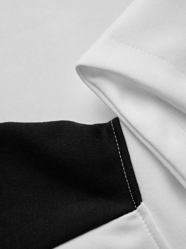 Men's Spider Web Print Oversized Hoodie-5