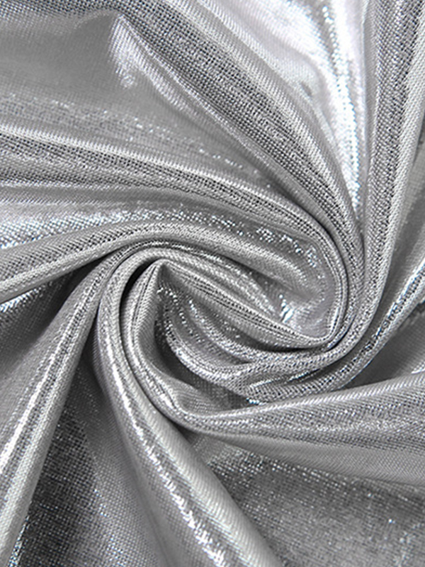 Metallic Sequin Halter Backless Tank Top-8